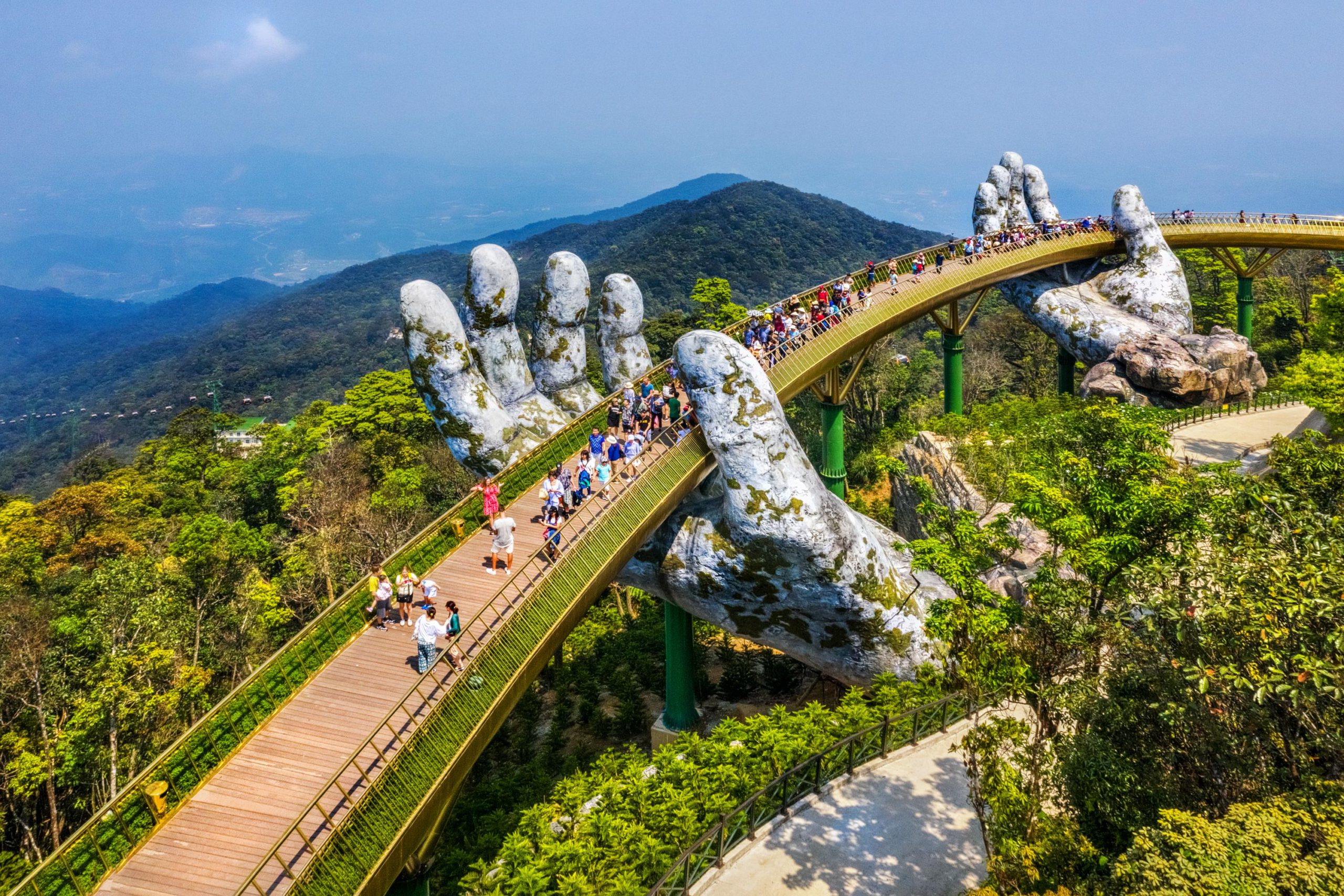 Goden bridge at danang