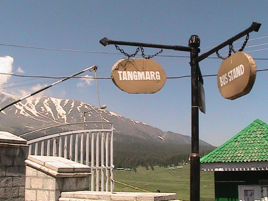 gulmarg to Tangmarg kashmir