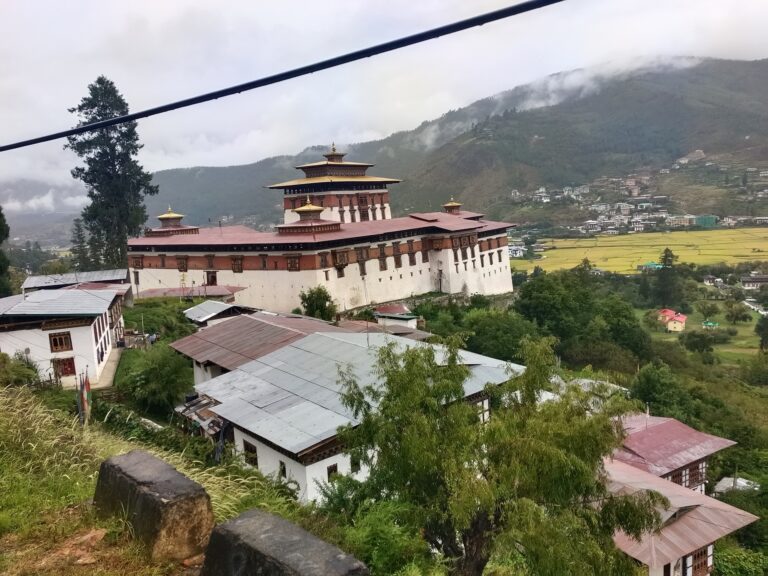 Paro Dzong at Paro Bhutan